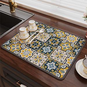 High-Quality Draining Mat, Guarding the Dryness and Hygiene of the itchen