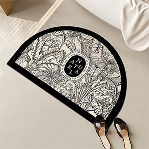 Printed Pattern Diatom Mud Floor Mat - Customize Your Exclusive Beauty