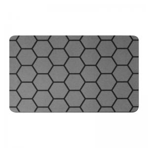 Honeycomb Stone Bath Mat: An Excellent Choice for the Bathroom 