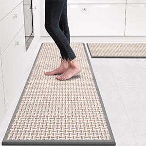 Chenille Checkered Kitchen Doormat: The Ideal Guardian of the Kitchen Space