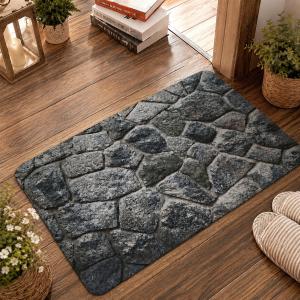 3D Stone Diatomite Floor Mat: A Home Essential Combining Aesthetics and Practicality