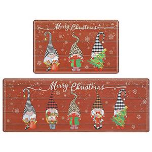 Stylish Two-piece Set of Kitchen Doormats 