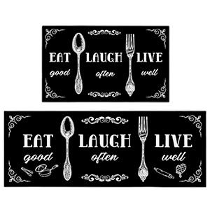 Personalized Two-piece Set of Kitchen Doormats