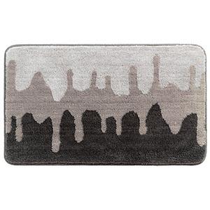 Flocking Bathroom Floor Mat 
