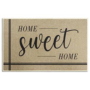 Nice Door Mat Linen Printing Mat  