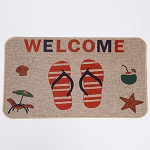 Welcome Linen Printing Mat  