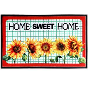 Sweet Home PVC Printed Doormat 