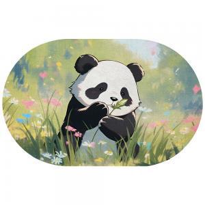 Panda Printed Floor Mat 