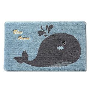 Flocking Animal Simplicity Bathroom Floor Mat 