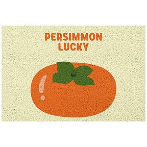 Persimmon Printed PVC Roll Door Mat  