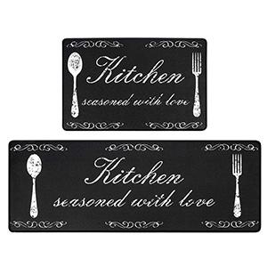 Two Piece Set of Kitchen Utensil Patterns